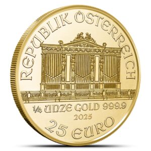 2025 1/4 oz Austrian Gold Philharmonic Coin (BU)