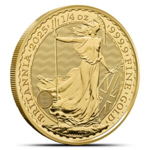 2025 1/4 oz British Gold Britannia C