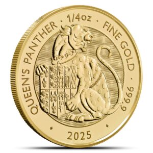 2025 1/4 oz British Gold Tudor Beas