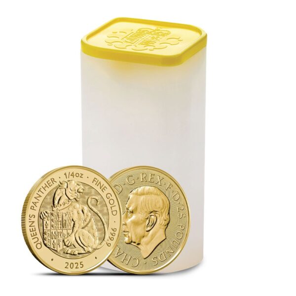 1/4 oz British Gold Tudor Beasts The