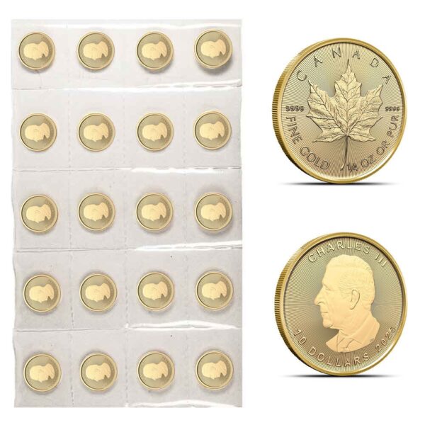 2025 1/4 oz Canadian Gold Maple Leaf
