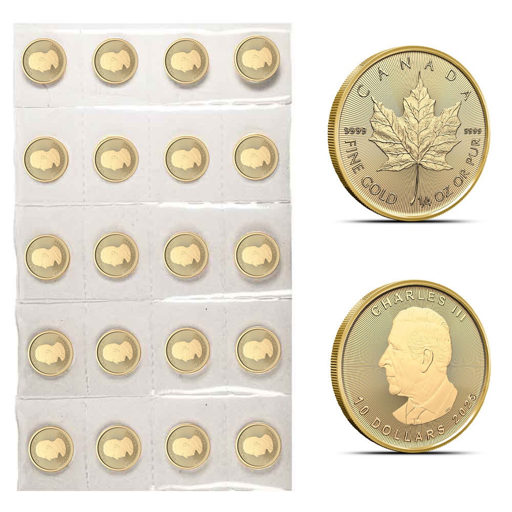 2025 1/4 oz Canadian Gold Maple Leaf
