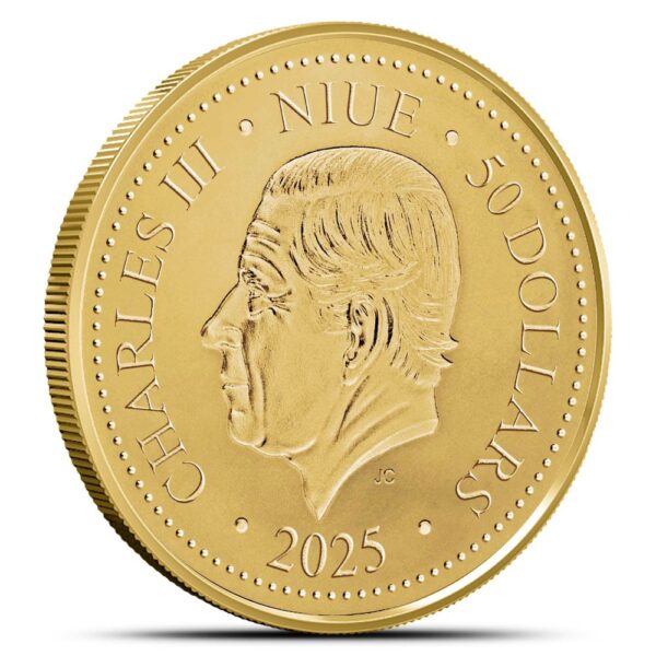 2025 1/4 oz Niue Gold Phoenix Coin (Proof-Like) - Image 2