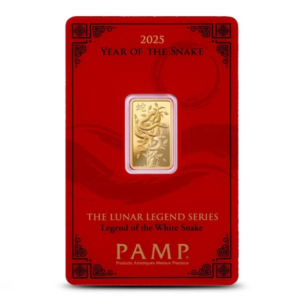 5 Gram PAMP Suisse Lunar Legend Whit
