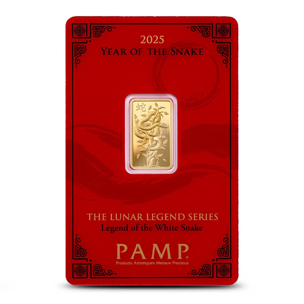 5 Gram PAMP Suisse Lunar Legend Whit