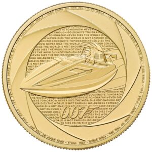 2025 1 oz Six Decades of 007 Bond of