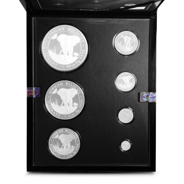 Somalia Silver Elephant First Struck