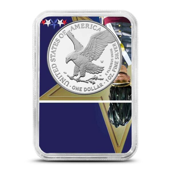 2025-W 1 oz Proof Army Privy American Silver Eagle Coin NGC PF70 UCAM Advanced Release - Image 2