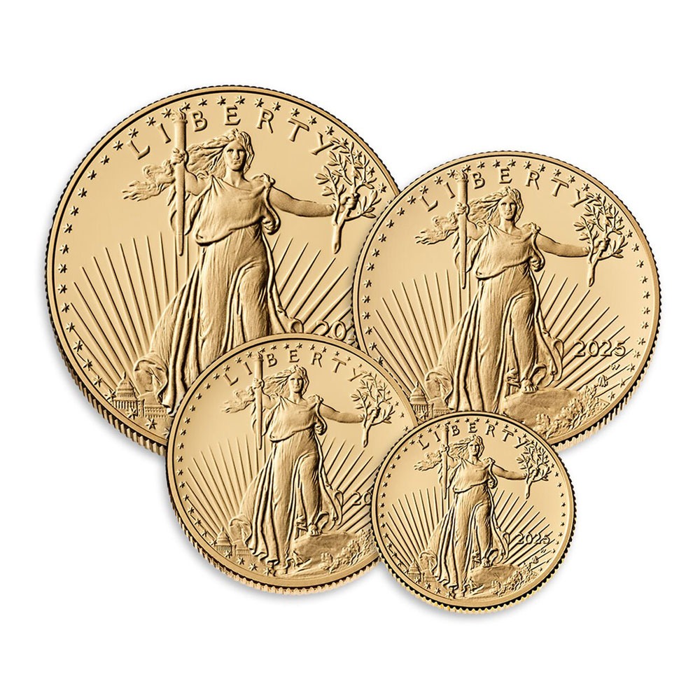2025-W 4-Coin Proof American Gold Ea