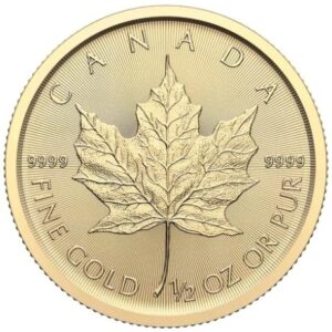 2026 1/2 oz Canadian Maple Leaf Gold