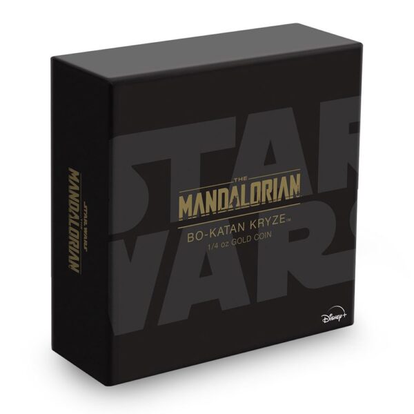 2022 1/4 oz Proof Niue Gold Mandalorian Bo-Katan Kryze Coin (Box + CoA) - Image 5