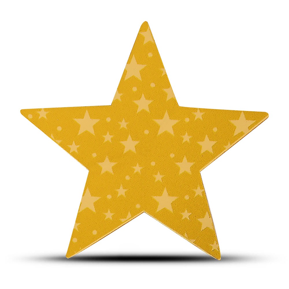 5 Gram Valcambi Matte Gold Star Comb