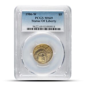US Mint Commemorative Gold Coin MS69