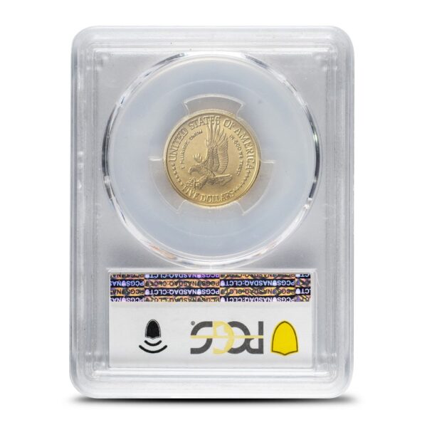 $5 US Mint Commemorative Gold Coin MS69 (Random Year, Varied Label, PCGS or NGC) - Image 2
