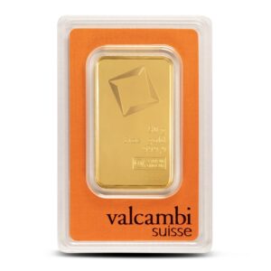 Buy 50 Gram Valcambi Gold Bar