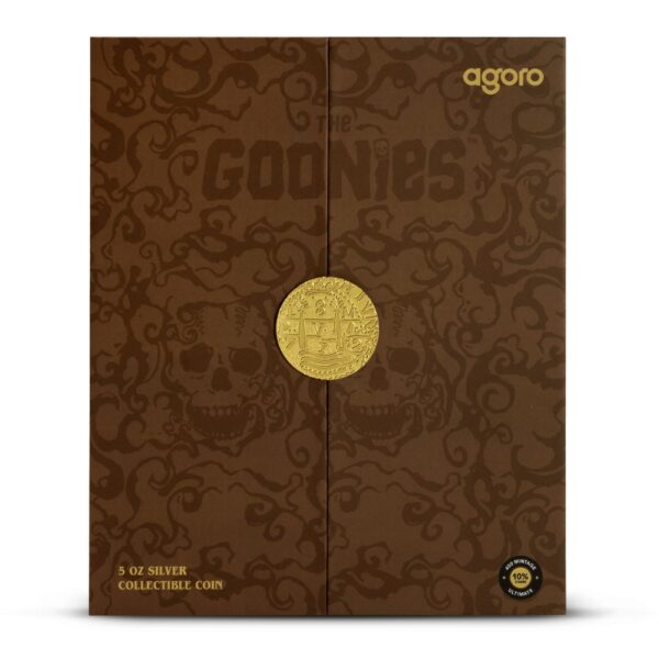 2025 5 oz Proof Colorized Niue Silver The Goonies Coin (Box + CoA, Gilded) - Image 7