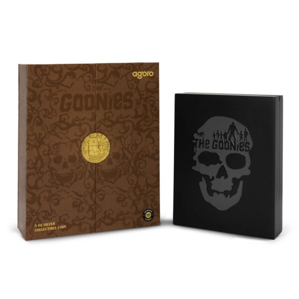 2025 5 oz Proof Colorized Niue Silver The Goonies Coin (Box + CoA, Gilded) - Image 8