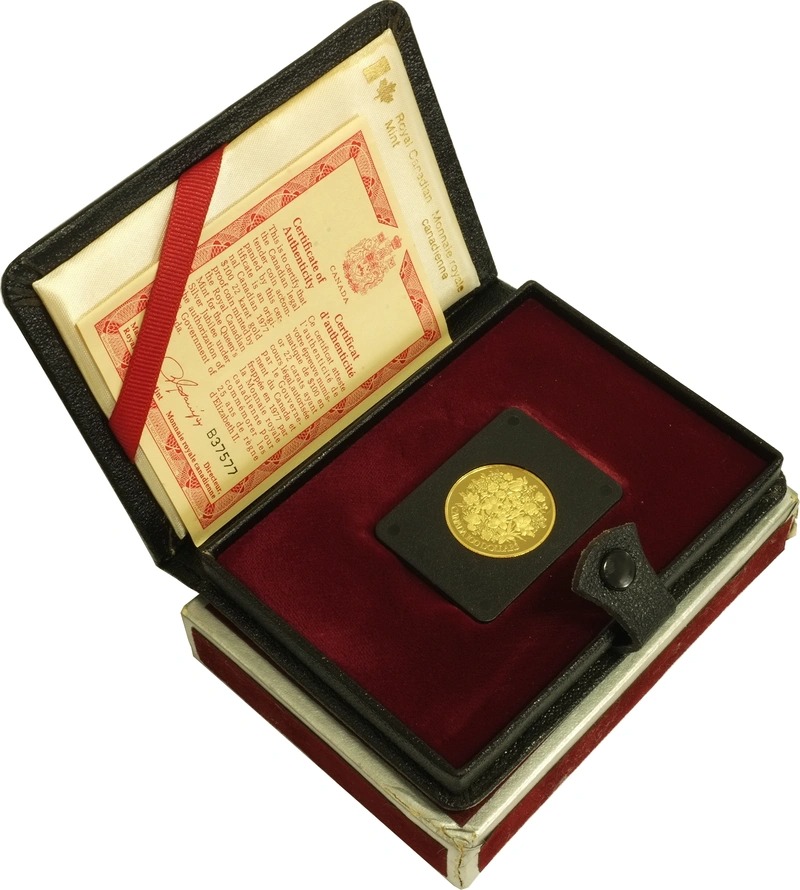 Canadian $100 1/2 oz Proof Gol