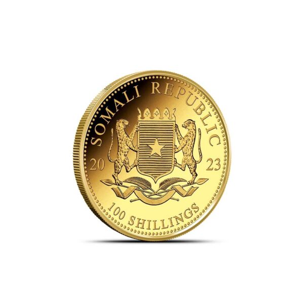 2023 Proof Somalia Gold Elephant African Wildlife Prestige Coin Set (Box + CoA) - Image 10