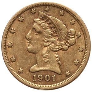 Pre-33 $5 Liberty Gold Half Eagle C