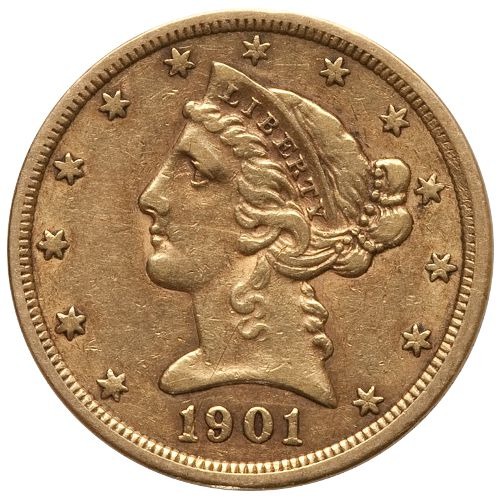 Pre-33 $5 Liberty Gold Half Eagle C
