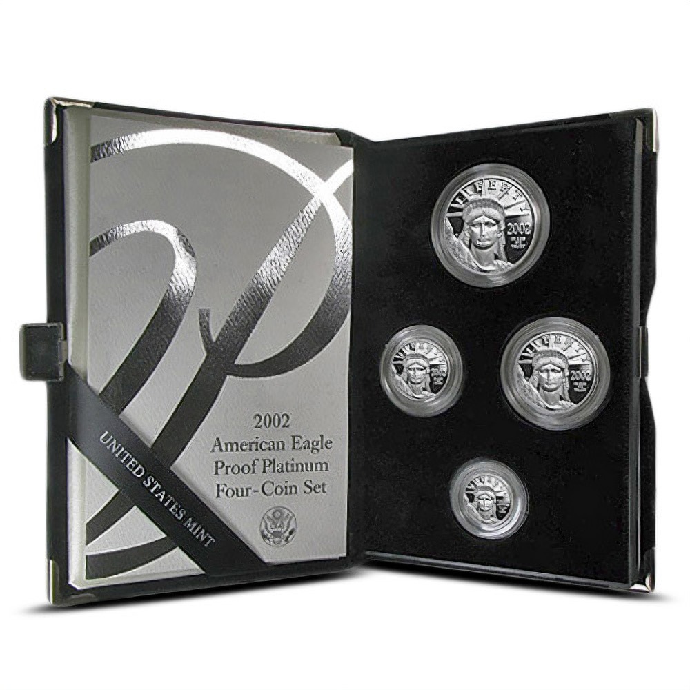 Proof American Platinum Eagle 4-Coi