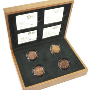 Proof Gold £1 Pound Coin Capital Cit