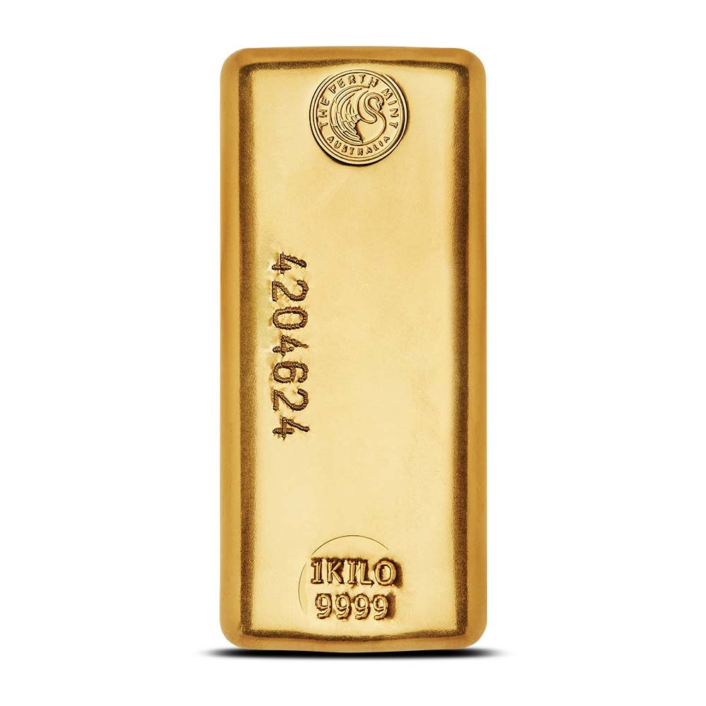Buy 1 Kilo Perth Mint Cast Gold Bar