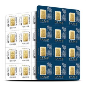 12 Gram PAMP Suisse Divisible Gold Bar (New w/ Assay, 12x1)