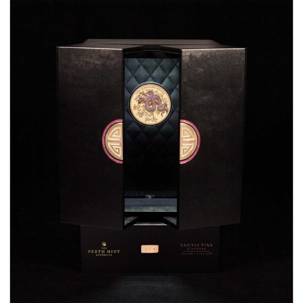 2023 10 oz Proof Jewelled Snake Gold Coin - Image 9