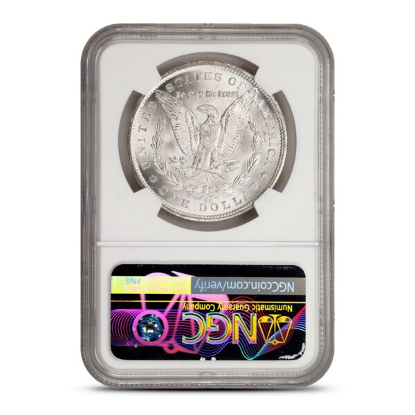 1880-CC Morgan Silver Dollar Coin NGC MS66 - Image 2