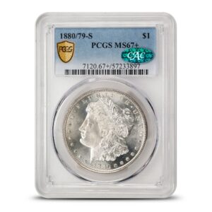 1880/79-S Morgan Silver Dollar Coin