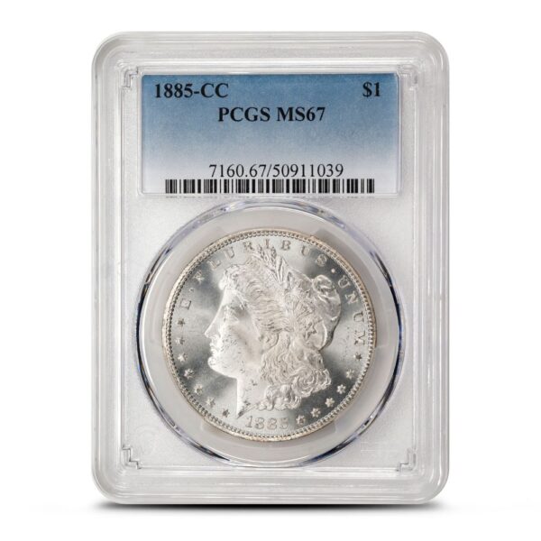 1885-CC Morgan Silver Dollar Coin PC