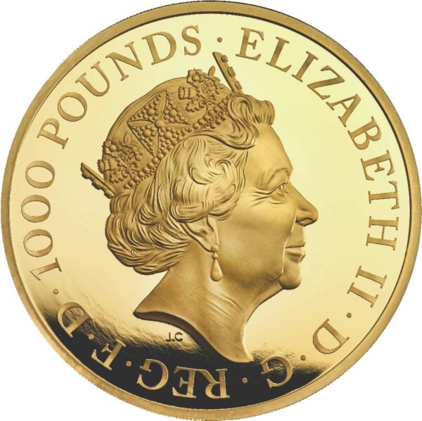 2020 1 Kilo Proof Music Legends David Bowie Gold Coin (Box / COA) - Image 3
