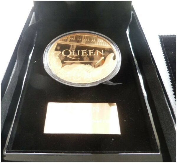 2020 1 kg Music Legends Queen Gold Proof Coin (Box/Coa) - Image 3