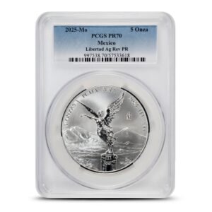2025 5 oz Reverse Proof Mexican Silv