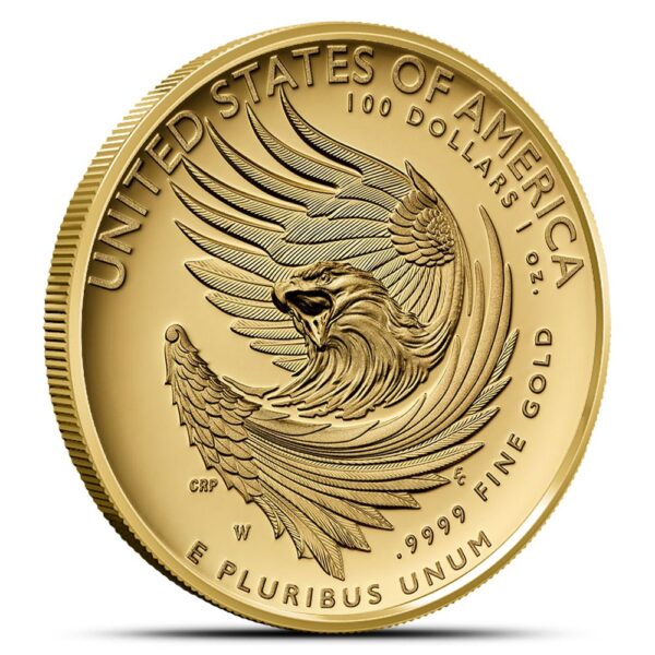 2025-W 1 oz Proof American Liberty High Relief Gold Coin (Box + CoA) - Image 2
