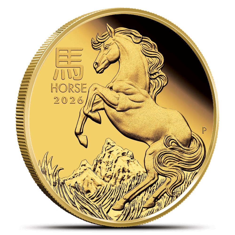 2026 1 oz Proof Australian Gold Luna