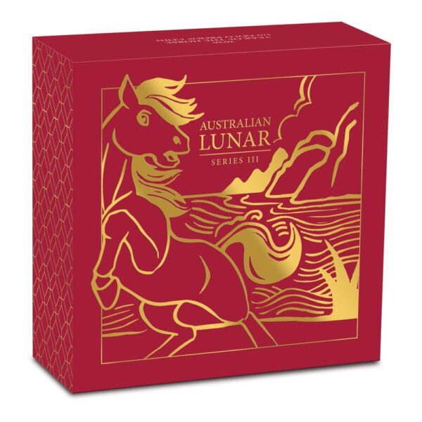 2026 1 oz Proof Australian Gold Lunar Horse Coin (Box + CoA) - Image 4