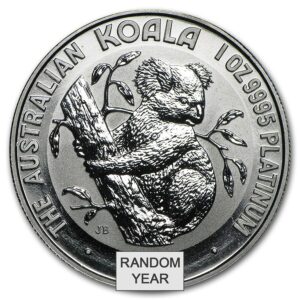 1 oz Australian Platinum Koala Coin (Random Year)