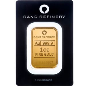1 oz Rand Refinery Gold Bar For Sale (New w/ Black Assay)