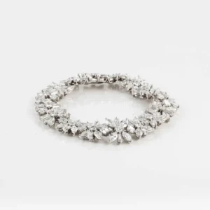 1950s Cartier Diamond Platinum Bracelet
