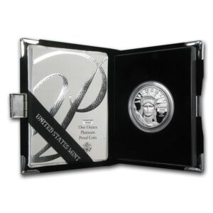 2022 1 oz Proof American Platinum Eagle Coin (Box + CoA)