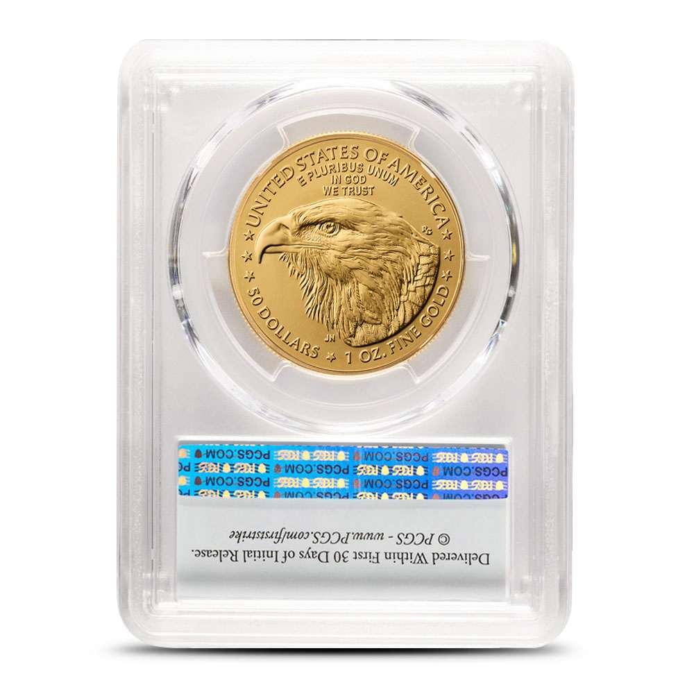 2026 1 oz American Gold Eagle Coin PCGS MS70 FDOI - Image 2