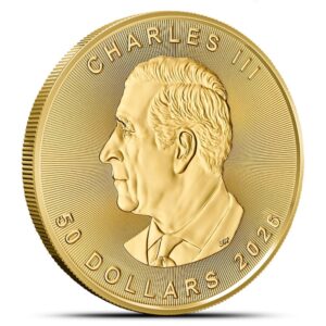 2026 1 oz Canadian Gold Maple Leaf Coin (BU)