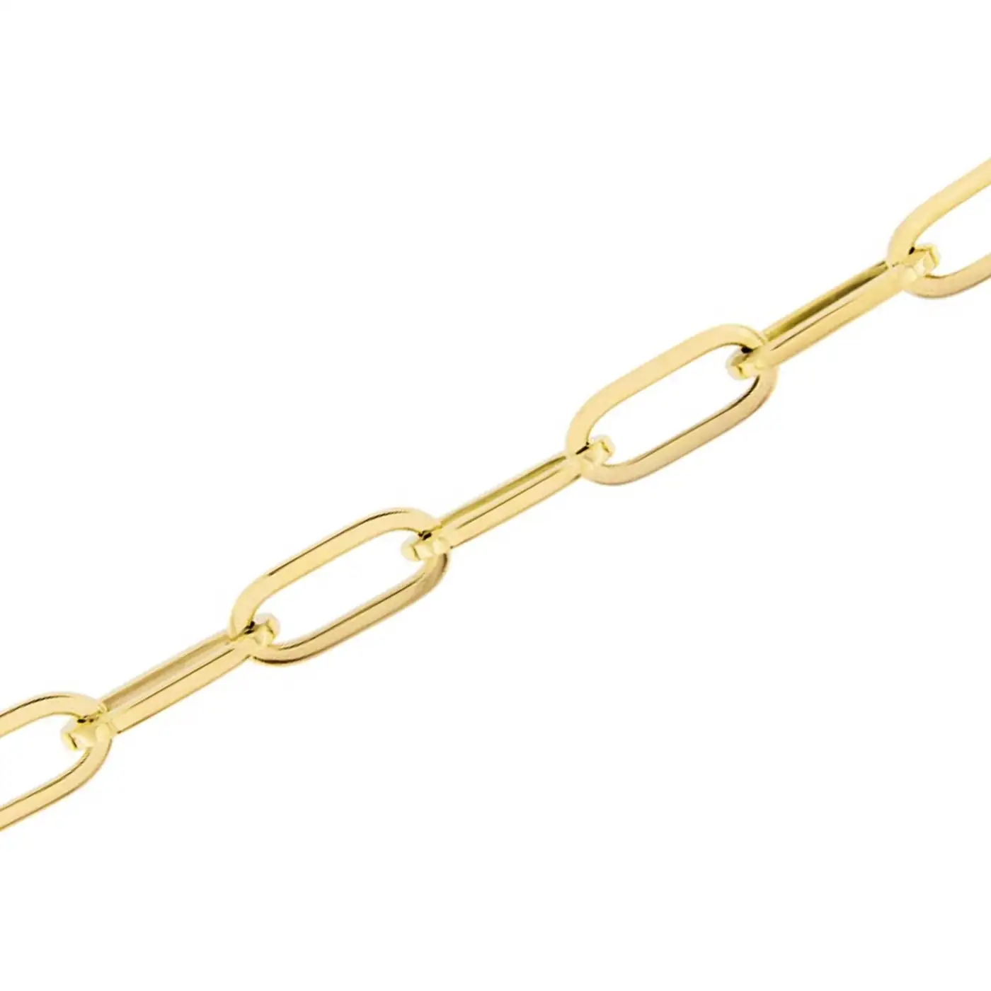 Alex Jona 18 Karat Yellow Gold Link Chain Bracelet - Image 3