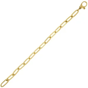 Alex Jona 18 Karat Yellow Gold Link Chain Bracelet