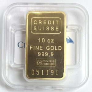 Buy 10 oz Credit Suisse Gold Bar (New w/ Assay)
