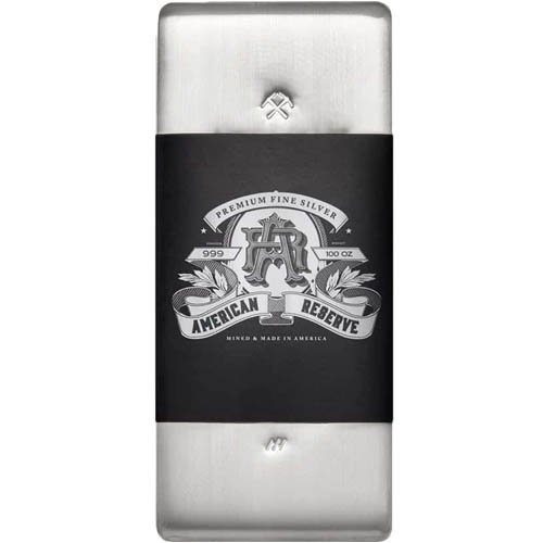 Buy 100 oz American Reserve Silver Bar (New) - Image 2