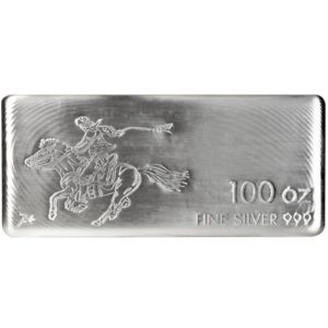 Buy 100 oz SilverTowne Pony Silver Bar (New)